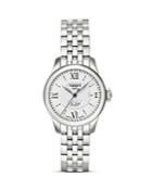 Tissot Le Locle Women's Silver Stainless Steel Automatic Watch, 25mm