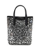 Salvatore Ferragamo Crystal Embellished Mosaic Tote