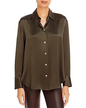 Vince Relaxed Silk Blouse