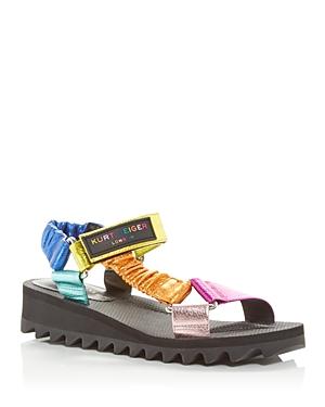 Kurt Geiger London Women's Orian Color Block Sandals