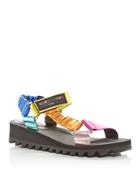 Kurt Geiger London Women's Orian Color Block Sandals