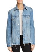 Lovers And Friends James Embroidered Denim Jacket