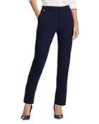 Lauren Ralph Lauren Stretch Ponte Straight Leg Pants