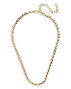 Baublebar Gwyneth Twisted Collar Necklace In Gold Tone, 17-20