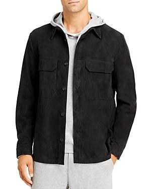 Vince Soft Suede Overshirt