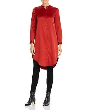 Eileen Fisher Petites Button-down Tunic Top