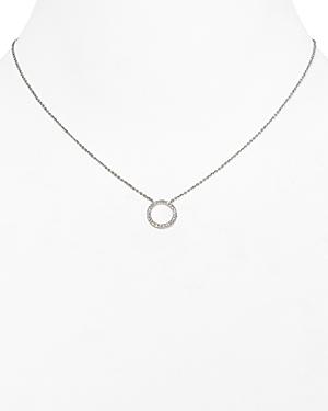 Nadri Circle Pendant Necklace, 16