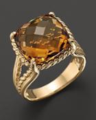 14k Yellow Gold Citrine Ring - 100% Exclusive