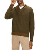 Ted Baker Textured V Neck Sweater