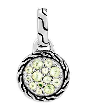 John Hardy Sterling Silver Classic Chain Pendant With Peridot