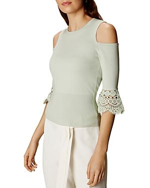Karen Millen Cold-shoulder Sweater