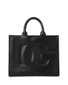Dolce & Gabbana Logo Leather Top Handle Bag