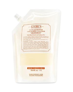 Kiehl's Since 1851 Grapefruit Bath & Shower Liquid Body Cleanser Refill 33.8 Oz.