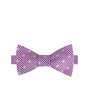 Ted Baker Houndstooth Ground Dot Self-tie Bow Tie