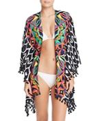 Trina Turk African Kimono Swim Cover-up
