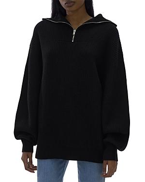 Helmut Lang Transfer Oversized Zip Top