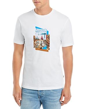 Boss Touchy Regular Fit Short Sleeve Graphic Tee