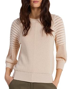 Gerard Darel Lewis Cotton Mixed Stitch Sweater