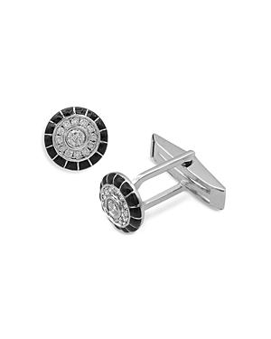 Bloomingdale's Men's Diamond Cufflinks In 14k White Gold, 0.5 Ct. T.w. - 100% Exclusive
