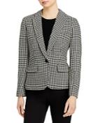 Lauren Ralph Lauren Houndstooth Slim Fit Blazer