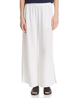 Eileen Fisher Petites Wide-leg Ankle Pants