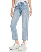 Pistola Charlie High-rise Cropped Straight Leg Jeans In Utopia