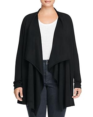 Eileen Fisher Plus Merino Wool Cascade Cardigan - 100% Bloomingdale's Exclusive