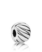Pandora Charm - Sterling Silver Feathered, Moments Collection