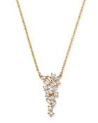 Bloomingdale's Diamond Scatter Pendant Necklace In 14k Yellow Gold, 0.40 Ct. T.w. - 100% Exclusive