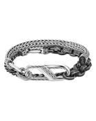John Hardy Men's Sterling Silver Classic Chain Double Wrap Bracelet