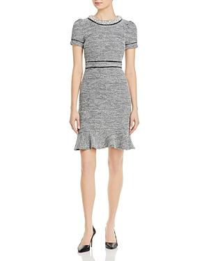 Karl Lagerfeld Paris Boucle Sheath Dress