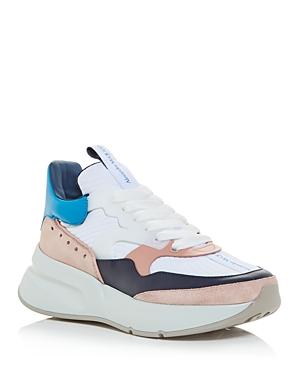 Alexander Mcqueen Men's Oversized Runner Color Block Sneakers