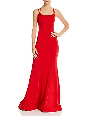 Faviana Couture Lace-up Gown