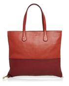 Marc Jacobs Wingman Color Block Leather Tote