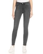 Paige Hoxton Skinny Jeans In Smoke Grey
