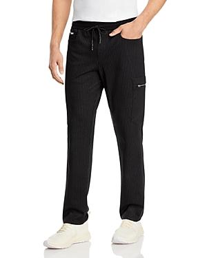 Karl Lagerfeld Paris Striped Cargo Pants