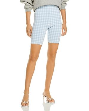 Alexanderwang.t Gingham Bike Shorts