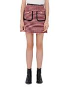 Maje Jenalt Tweed Mini Skirt