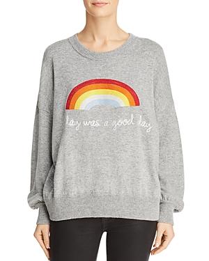 Spiritual Gangster Rainbow Embroidered Sweater