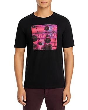 Hugo Abstract Logo Graphic Tee