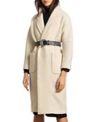 Ba & Sh Wool Topper Coat