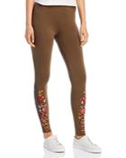 Johnny Was Zaret Embroidered Leggings