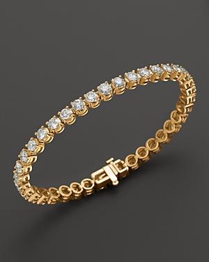 Certified Diamond Tennis Bracelet In 14k Yellow Gold, 8.0 Ct. T.w. - 100% Exclusive