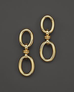 Roberto Coin 18k Yellow Gold Double Oval Earrings