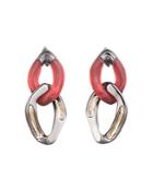 Alexis Bittar Woodland Fantasy Two-tone Double Link Earrings