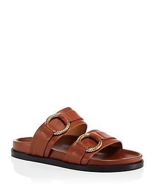 Aqua Women's Double Buckle Slide Sandals - 100% Exclusive