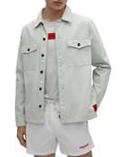 Hugo Enalu Oversized Fit Denim Trucker Jacket