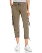 Pj Salvage Cropped Cargo Jogger Pants