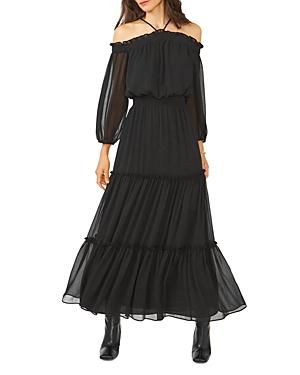 1.state Smocked Halter Maxi Dress