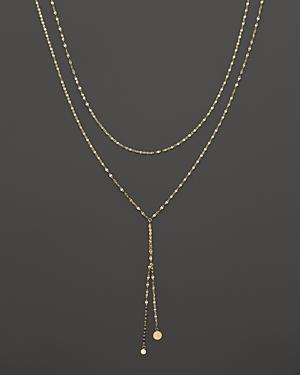 Lana Jewelry 14k Yellow Gold Blake Petite Necklace, 18
